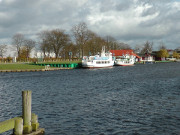 Werfbetriebe: Am Museumshafen der Hansestadt Greifswald.