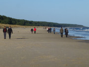 Usedomer Inselnorden: Ostseestrand von Karlshagen.