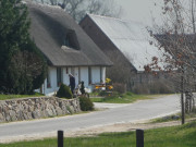 Prätenow im Usedomer Haffland: Beschauliches Dorf am Haff.