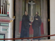 Im Leben nie begegnet: Reformatoren Luther und Calvin.