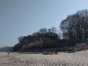 Haus auf der Steilkste: Stubbenfelde und der Teufelsberg.