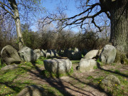 Archologisches Denkmal: Hhnengrab auf dem Gnitz.