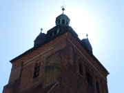 Barock: Kirchturm der Wittstocker Marienkirche.