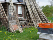 Fischerhtte am Hafen: Neeberg auf Usedom.