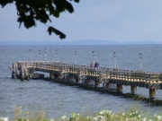 Seebad Lubmin am Greifswalder Bodden: Blick von der Strandpromenade.