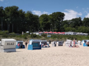 Strandleben im Seebad ckeritz: Urlaub auf Usedom.