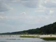 Nrdlich von Karlshagen: Ende des Usedomer Sandstrandes.