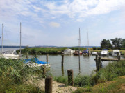 Hafen nahe Balm: Im Hinterland der Insel Usedom.