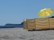 Ruhig: Usedomer Strandabschnitt am Streckelsberg.