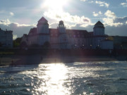 Kurhotel im Gegenlicht: Ostseebad Binz auf Rgen.