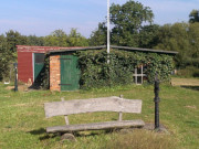 Ruheplatz am Dorfrand: Kachlin am Thurbruch.