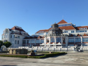 Strandpromenade: Polnisches Ostseebad Sopot bei Danzig.