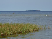 Nachbarinsel von Usedom: Die Greifswalder Oie in der Ostsee.