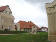 Nebengebäude: Ferienwohnungen am Schloss Stolpe.