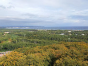 Blick nach Mukran und Sassnitz: Ostsee vor Rgen.