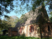 Usedomer Halbinsel Gnitz: Dorfkirche von Netzelkow.