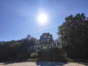 Unterhalb der Strandpromenade: Ostseebad Koserow auf Usedom.