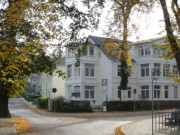 Weie Bdervillen: Ostseebder auf der Insel Usedom.