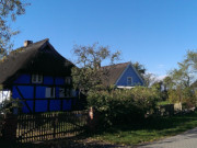 Denkmalsanierung: Bauernhuser in Warthe auf dem Lieper Winkel.