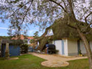 Saison ist zu Ende: Ferienhaus im Norden von Karlshagen.