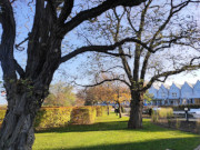 Kurplatz und Seebrcke: Kaiserbad Heringsdorf auf Usedom.