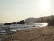 Kstenschutzarbeiten auf Usedom: Absetzbecken und Aufsplung.