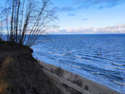 Bewegte Ostsee: Blick vom Langen Berg bei Bansin.