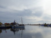 Hafen Freest: Das Festland nahe der Insel Usedom.