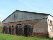 Alte Scheune: Krienke im Hinterland der Insel Usedom.