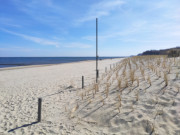 Einsam: Ostseestrand zwischen Klpinsee und Stubbenfelde.