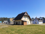 Rohrgedeckte "Fischerhuser" am Stettiner Haff.