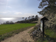 Natur genieen: Mit dem Fahrrad auf das Loddiner Hft.