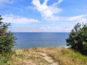 Blick auf die Ostsee: Auf der Steilkste bei ckeritz.