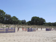 Zwischen Koserow und Zempin: Volleyballturnier auf Usedom.