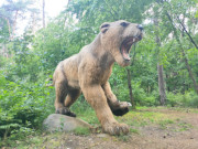 Sbelzahnkatze: "Eiszeitpark" bei Prtenow.