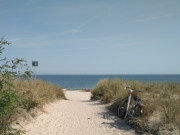 Ans Meer! Beginn eines wunderbaren Urlaubstages auf Usedom.