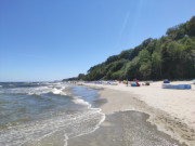 Blick Richtung Klpinsee: Urlaub auf dem Usedomer Ostseestrand.