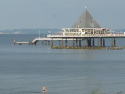 Heringsdorfer Seebrcke: Der Usedomer Strand am Morgen.