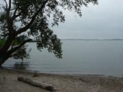 Sandstrand am Peenestrom: Warthe auf dem Lieper Winkel.