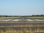 "Rollbahn ins Meer": Flugplatz Peenemnde auf Usedom.