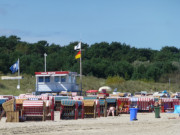 Morgen eines Urlaubstages: Ostseebad Zinnowitz auf Usedom.