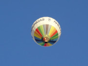 Usedom von oben: Ballonfahrt ber Hinterland und Achterwasser.