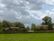 Flaches Land, Wiesen und Felder: Halbinsel Lieper Winkel.