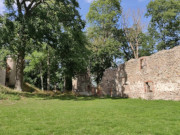 Ausflug ins Mittelalter: Veste Landskron westlich von Anklam.