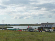 Am Peenestrom: Schifffahrtsamt im Ostseebad Karlshagen.