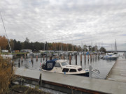 Ausbau zum Yachthafen: Ehemaliger Versorgungshafen von Peenemnde.