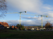 Neubauvorhaben in Klpinsee: Groes Grundstck an Bahn und Bundesstrae.