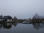 Verlassen: Achterwasserhafen des Seebades ckeritz auf Usedom.
