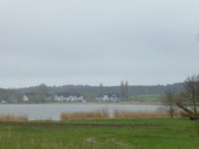 Balmer See und Golfhotel: Landschaft der Usedomer Halbinsel Cosim.