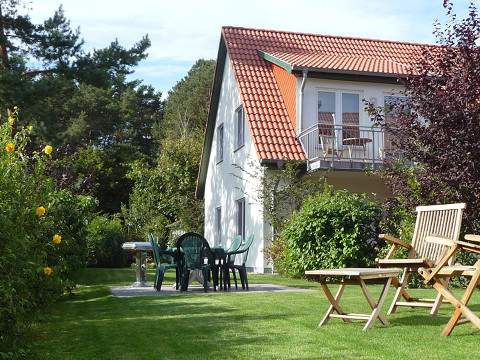 Urlaub auf Usedom: Steinbock-Ferienwohnungen im Seebad Loddin.